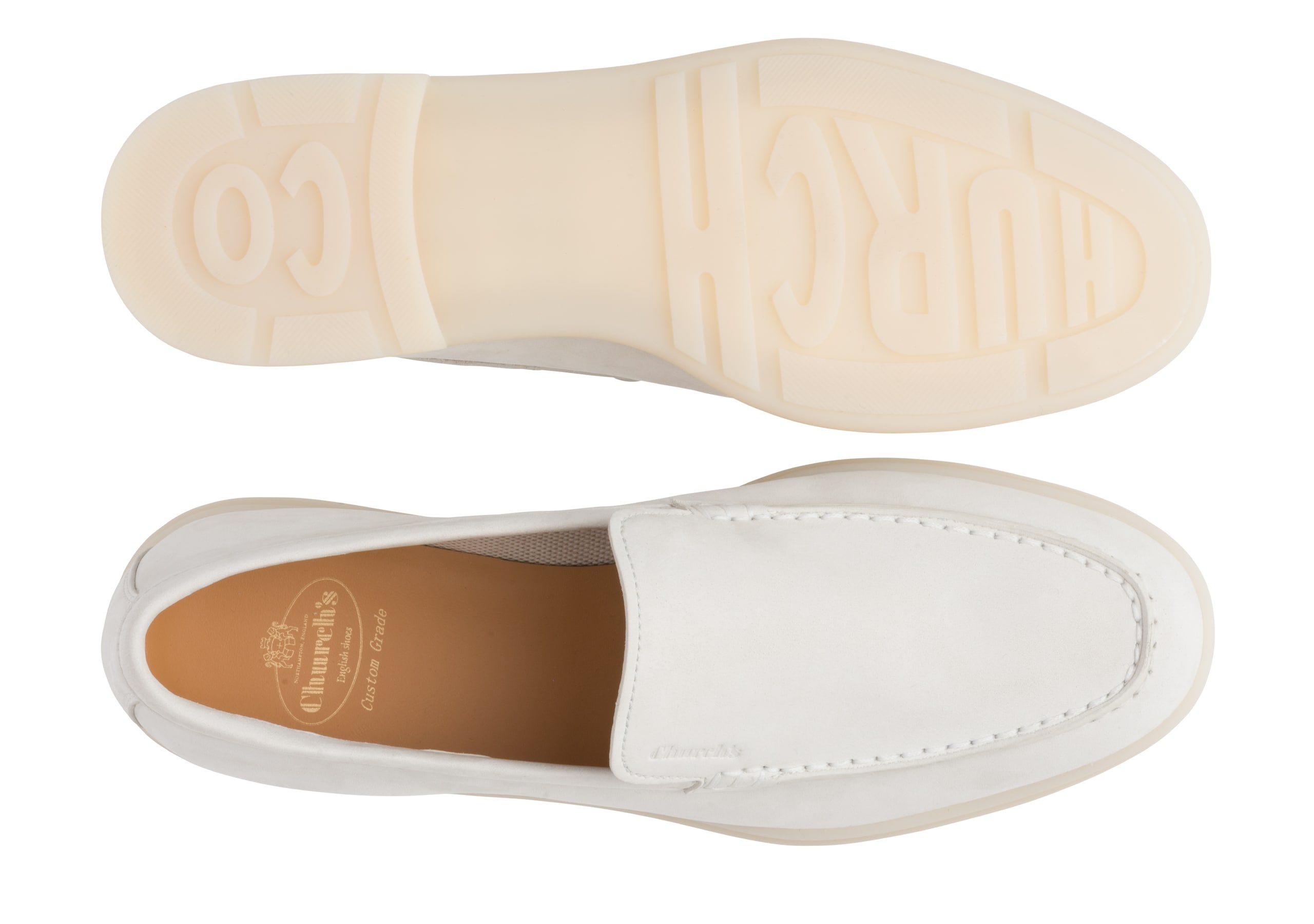 Lyn
Nubuck Loafer Bright white - 3