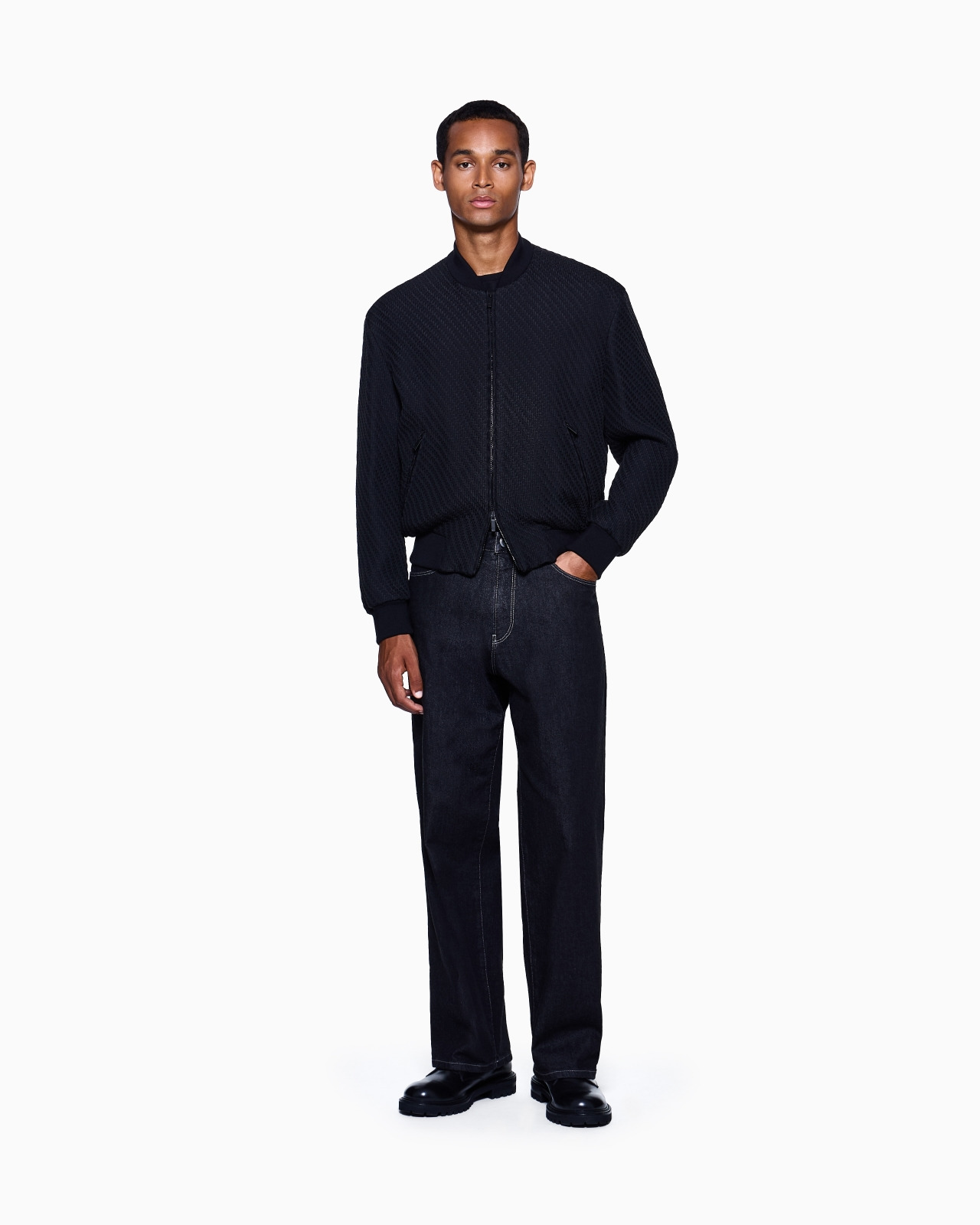 ASV COTTON AND MODAL FIVE-POCKET TROUSERS - 2