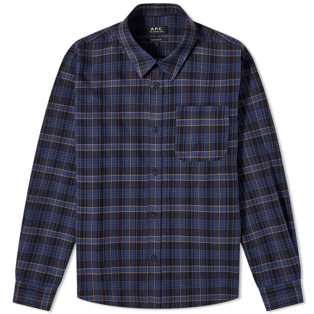 A.P.C. Trek Check Overshirt - 1