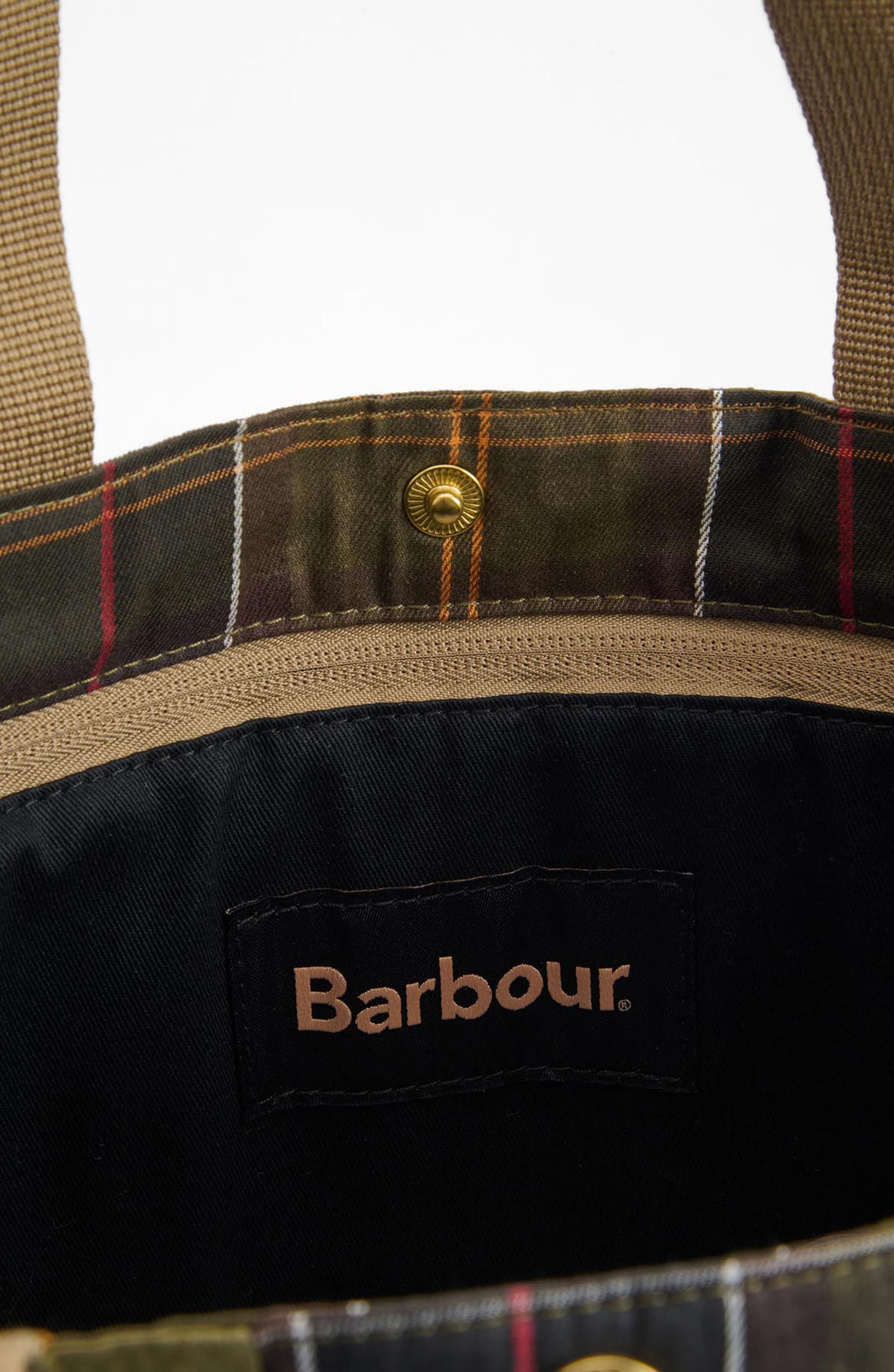 Barbour Transport Patchwork Tote in Dusky Green at Nordstrom - 4