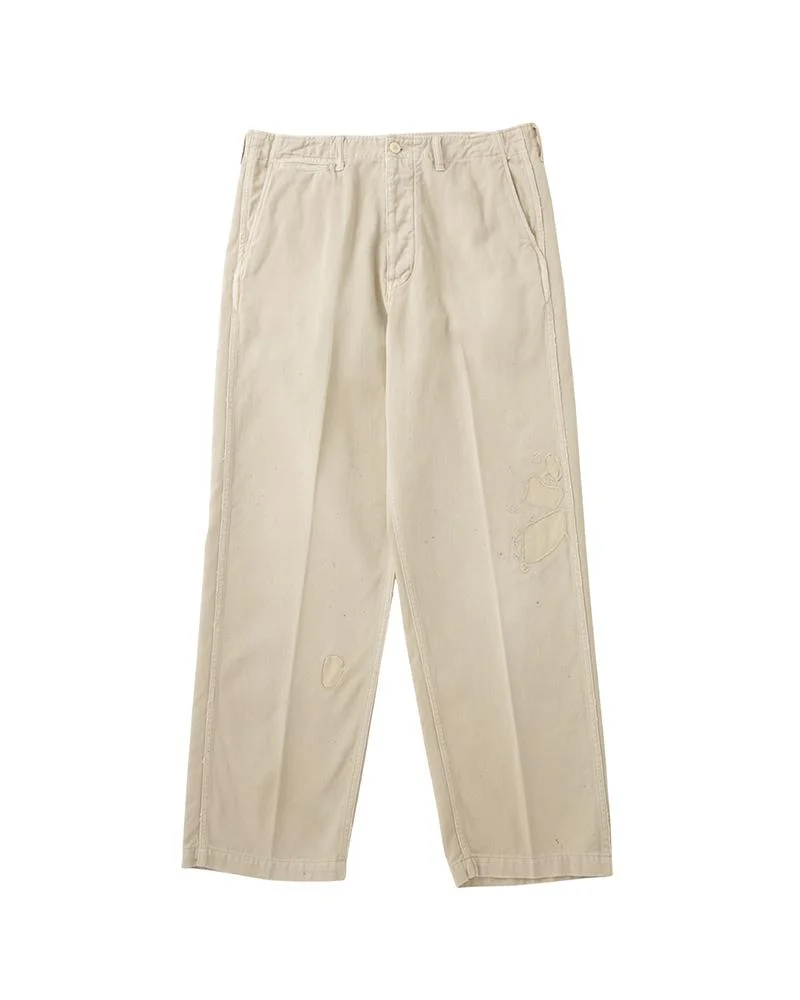 CHINO PANTS CRASH BEIGE - 1