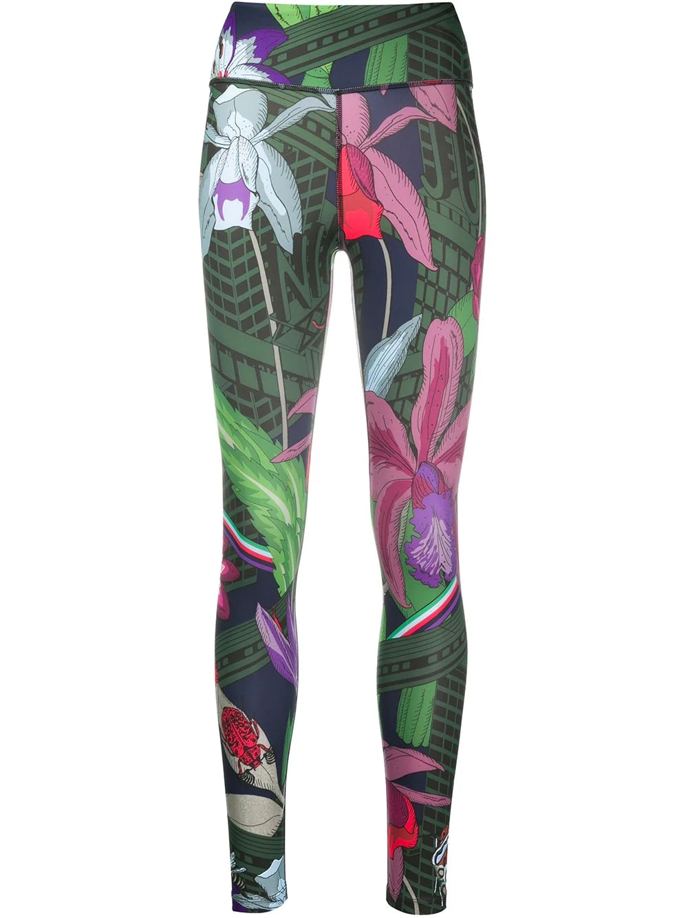 Icon Clash floral-print leggings - 1