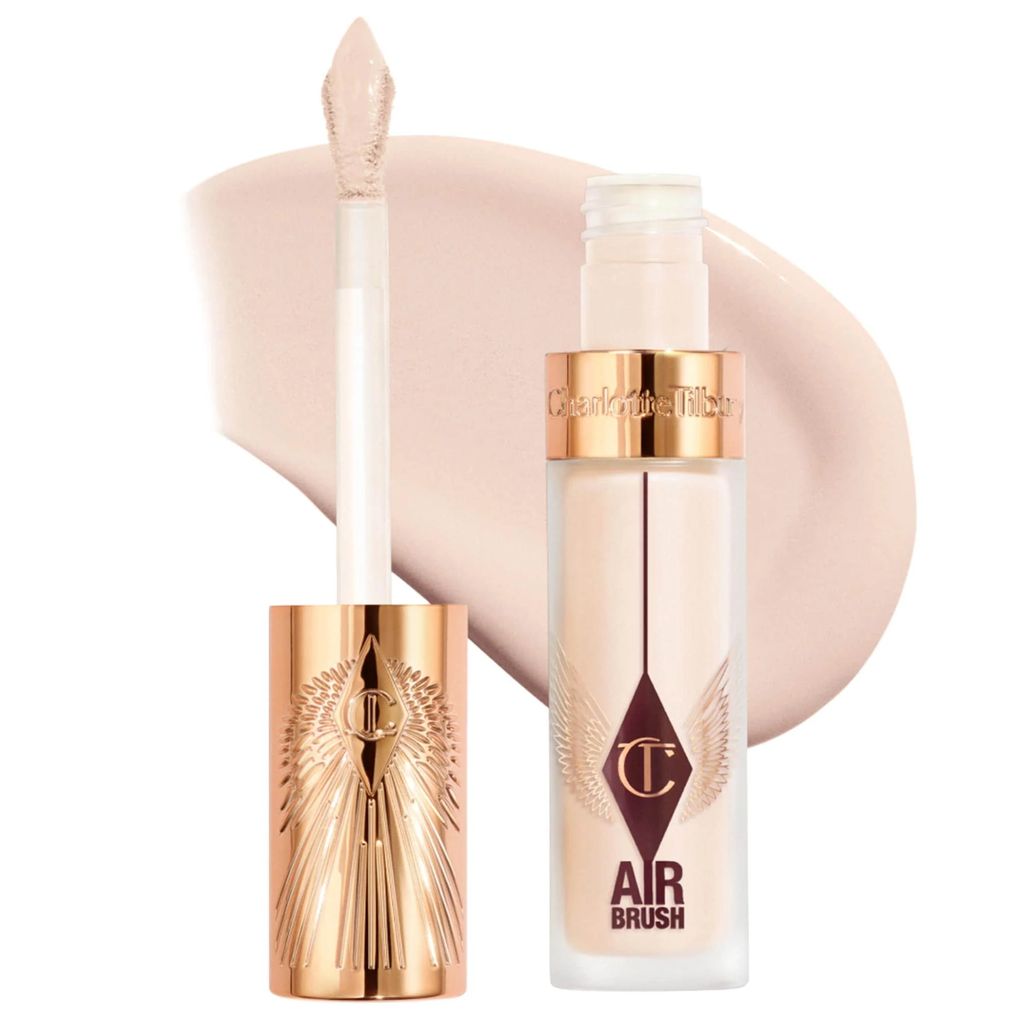 Airbrush Flawless Crease-Proof Long-Wear Blur Concealer with Hyaluronic Acid - 1