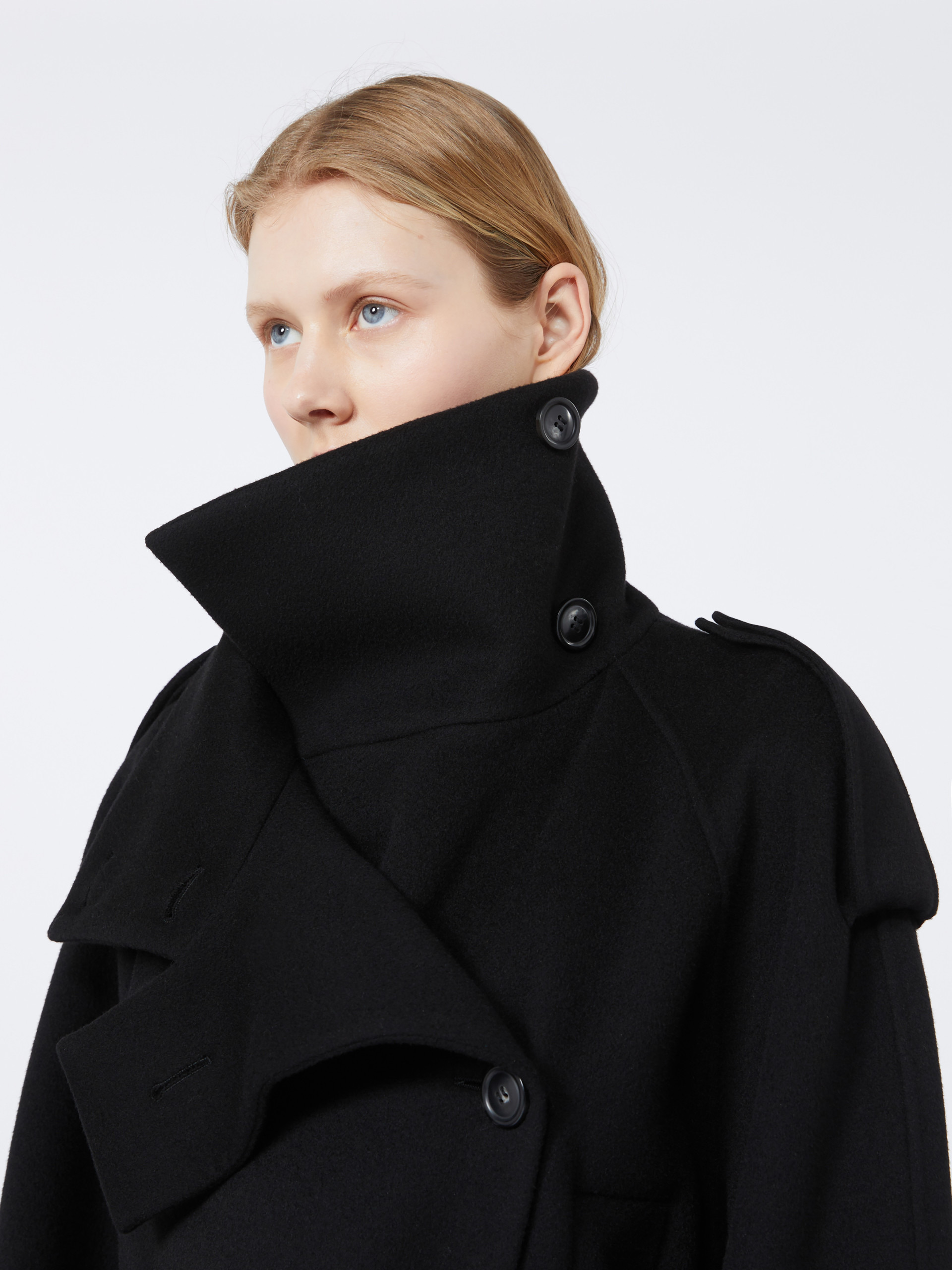 YOLE Double-faced pure wool trench coat - RUNWAY - 5