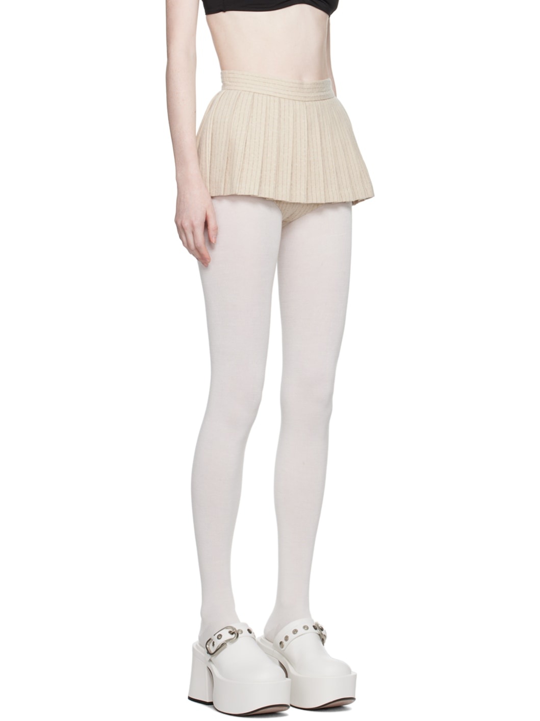 SSENSE Exclusive Beige Skort - 2