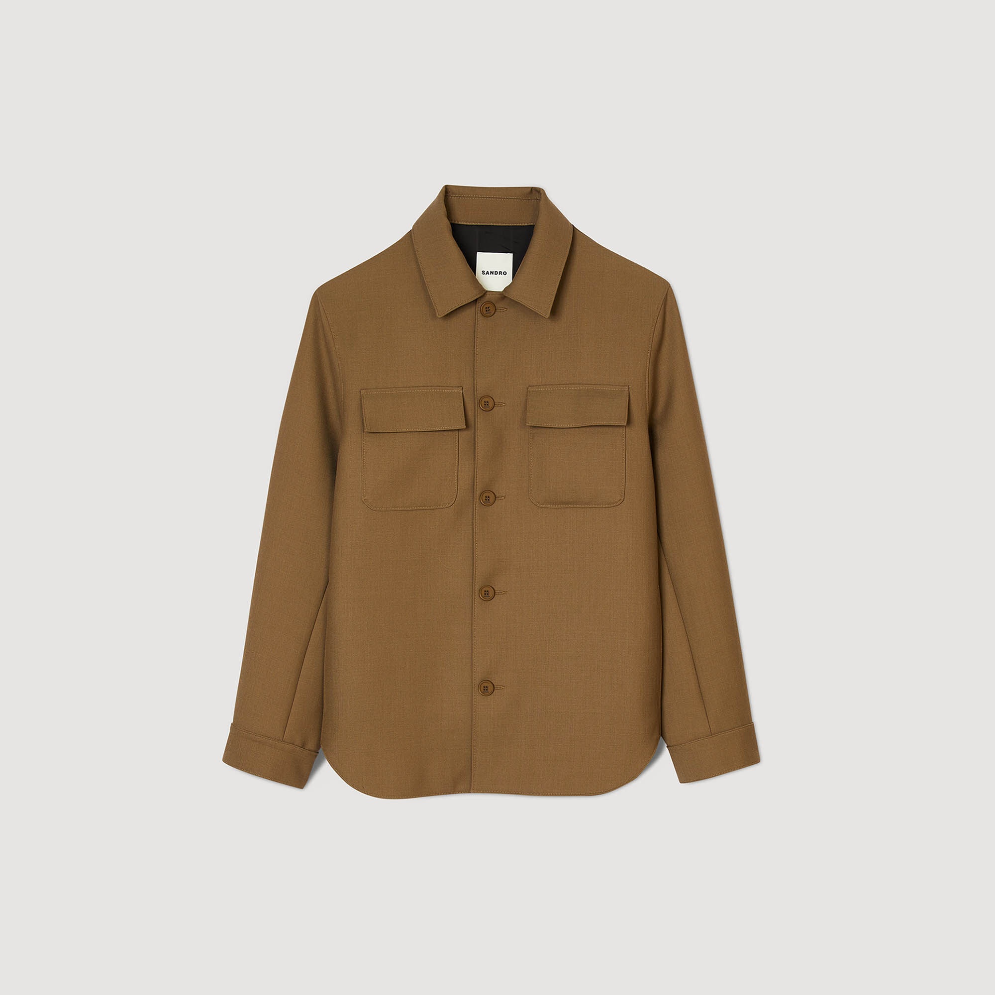 BUTTONED OVERSHIRT - 1