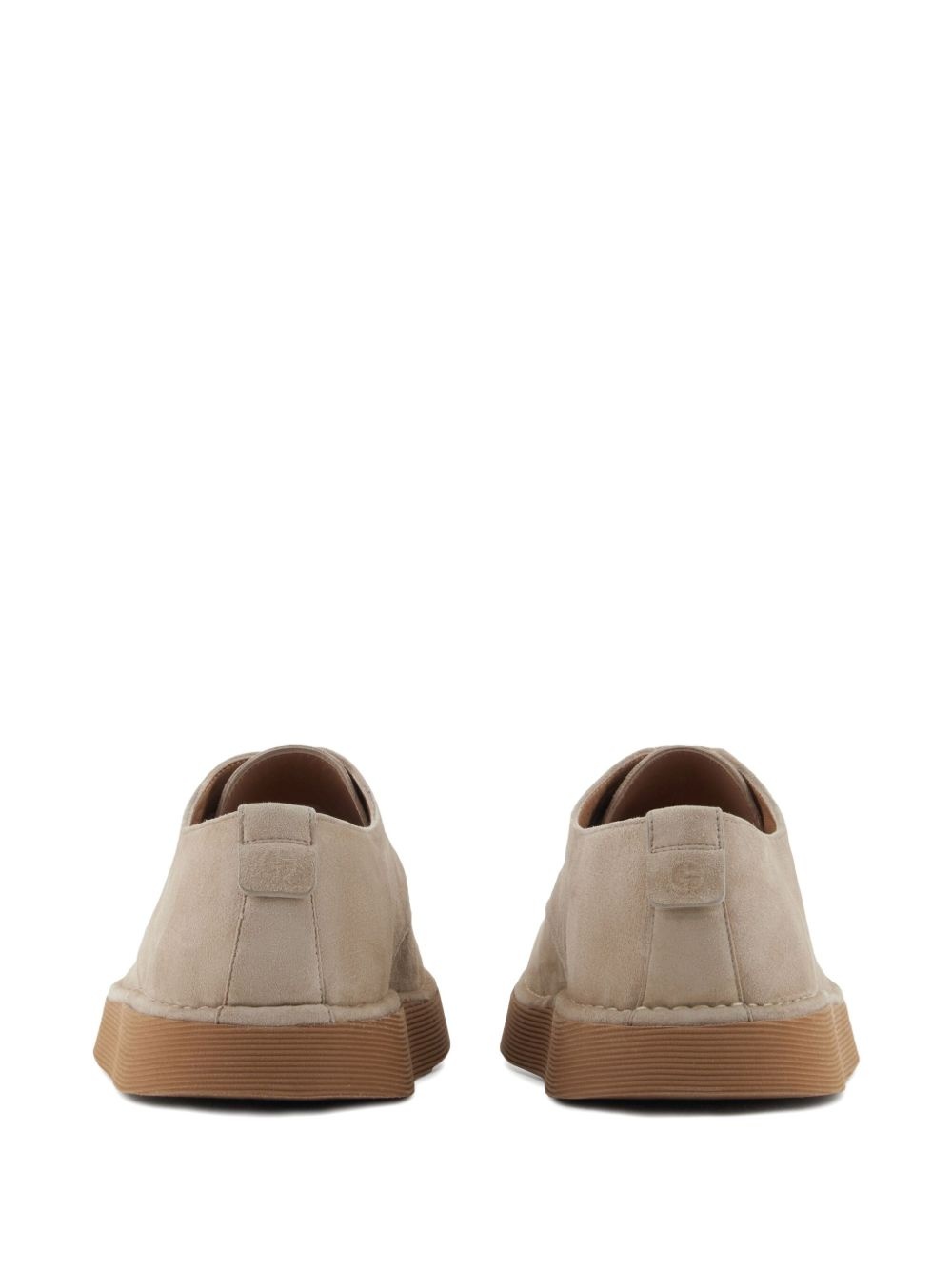 leather derby shoes - 3