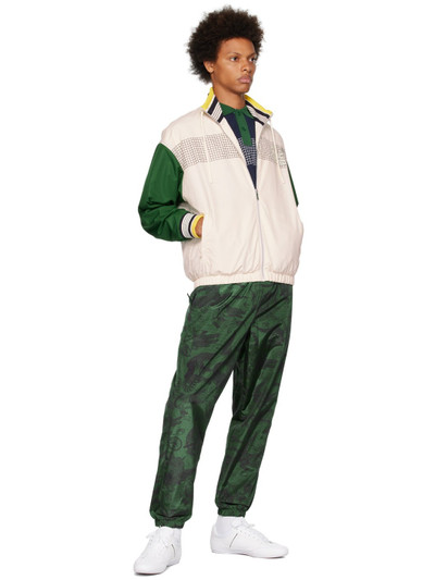 LACOSTE Green Netflix Edition Track Pants outlook