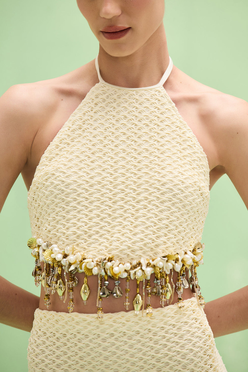 PatBO FRIDA MESH TOP outlook
