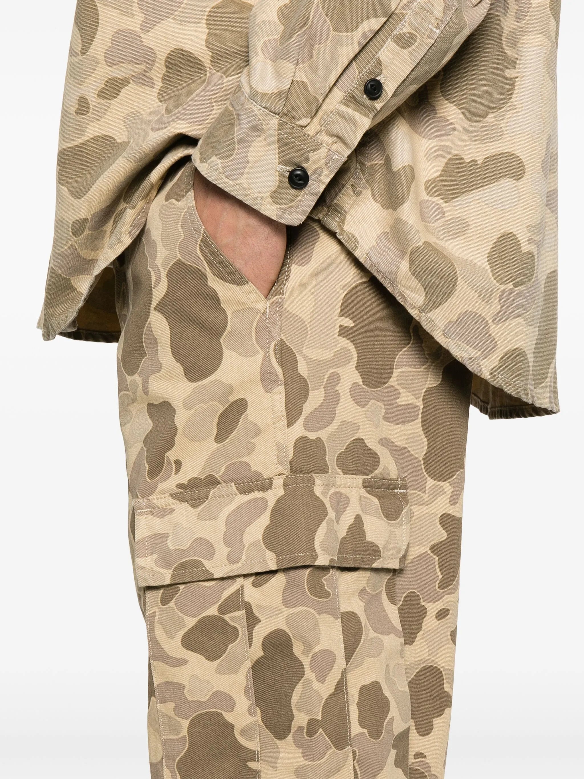 Camouflage-print Trousers - 3