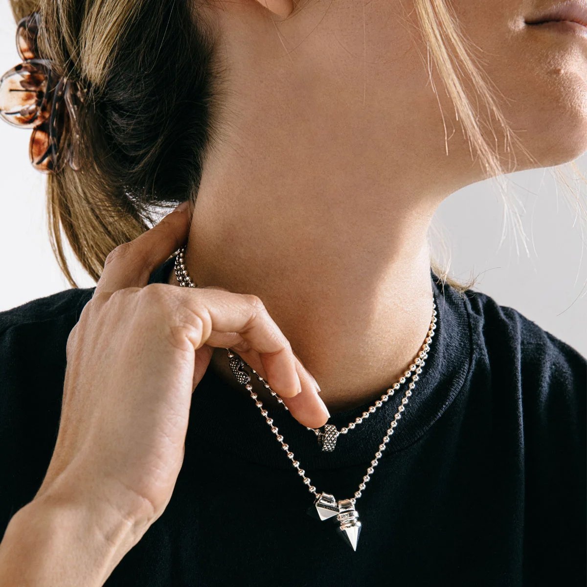 PS-SPIKE-CL GOOD ART HLYWD Baby Spike Pendant - Classic - 2