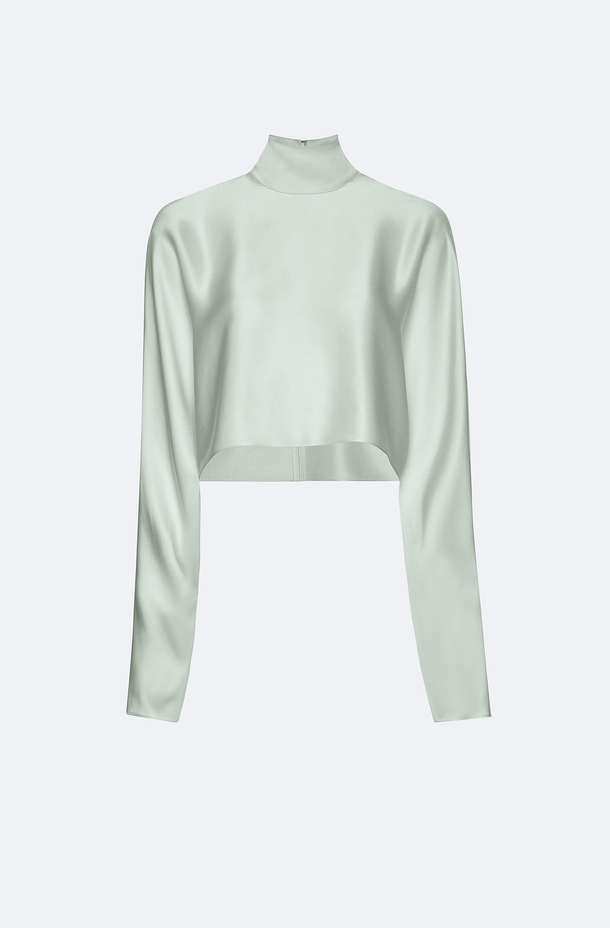 Satin Caftan Top - 1