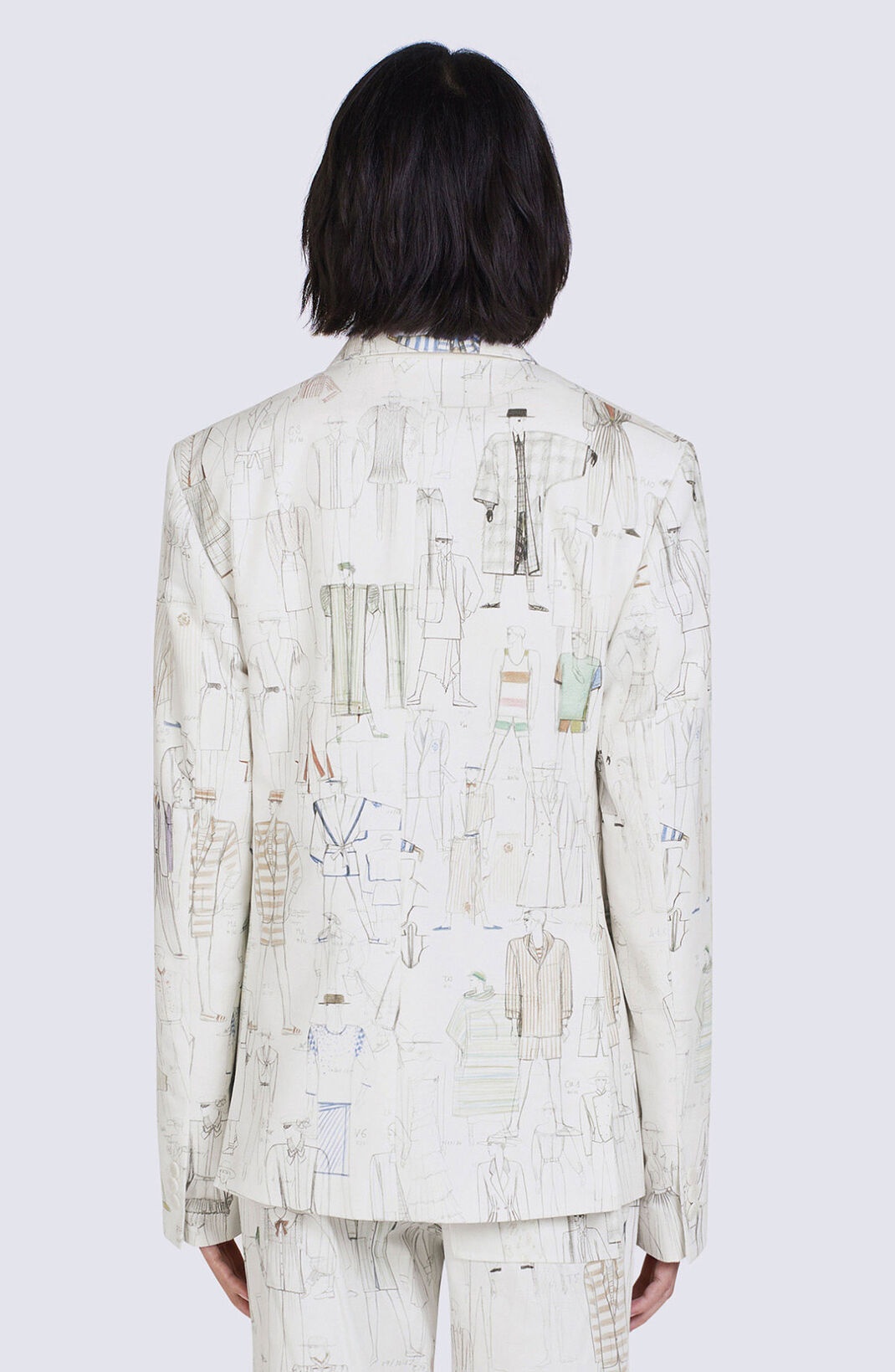 'KENZO Sketch' belted jacket - 5