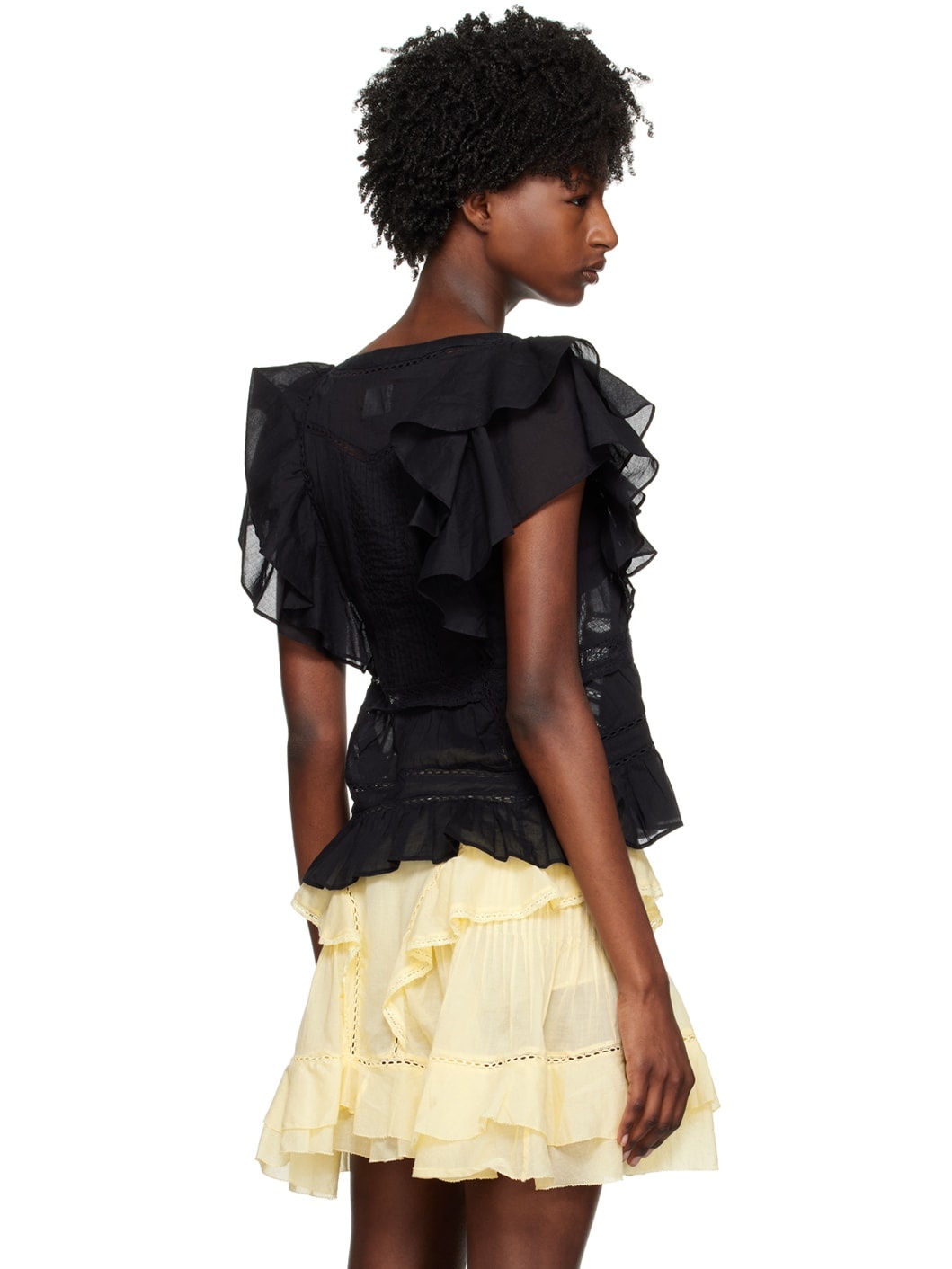 Black Madrana Blouse - 3