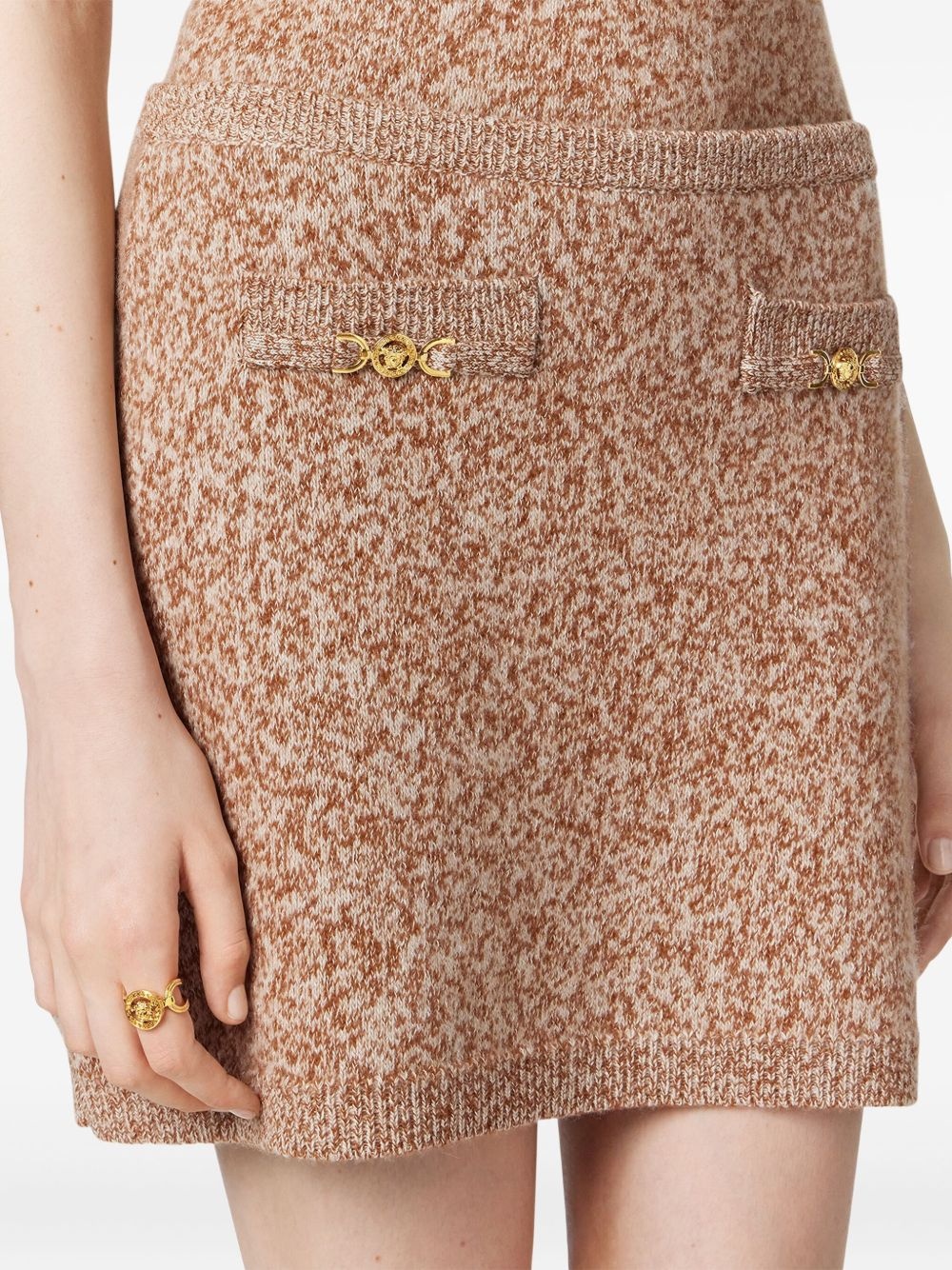 Medusa '95 knitted miniskirt - 5