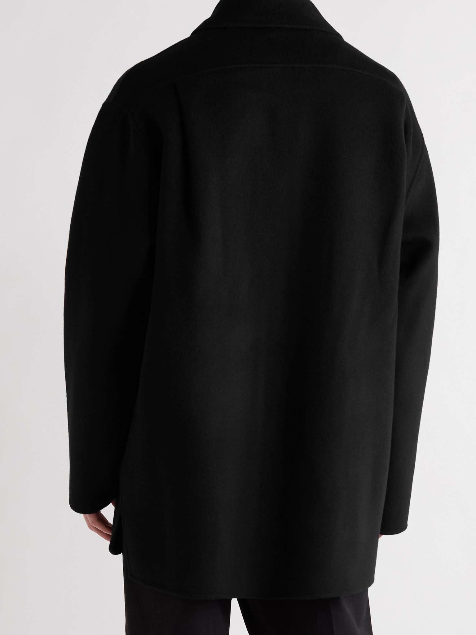 Domen Oversized Double-Faced Wool Overshirt - 4