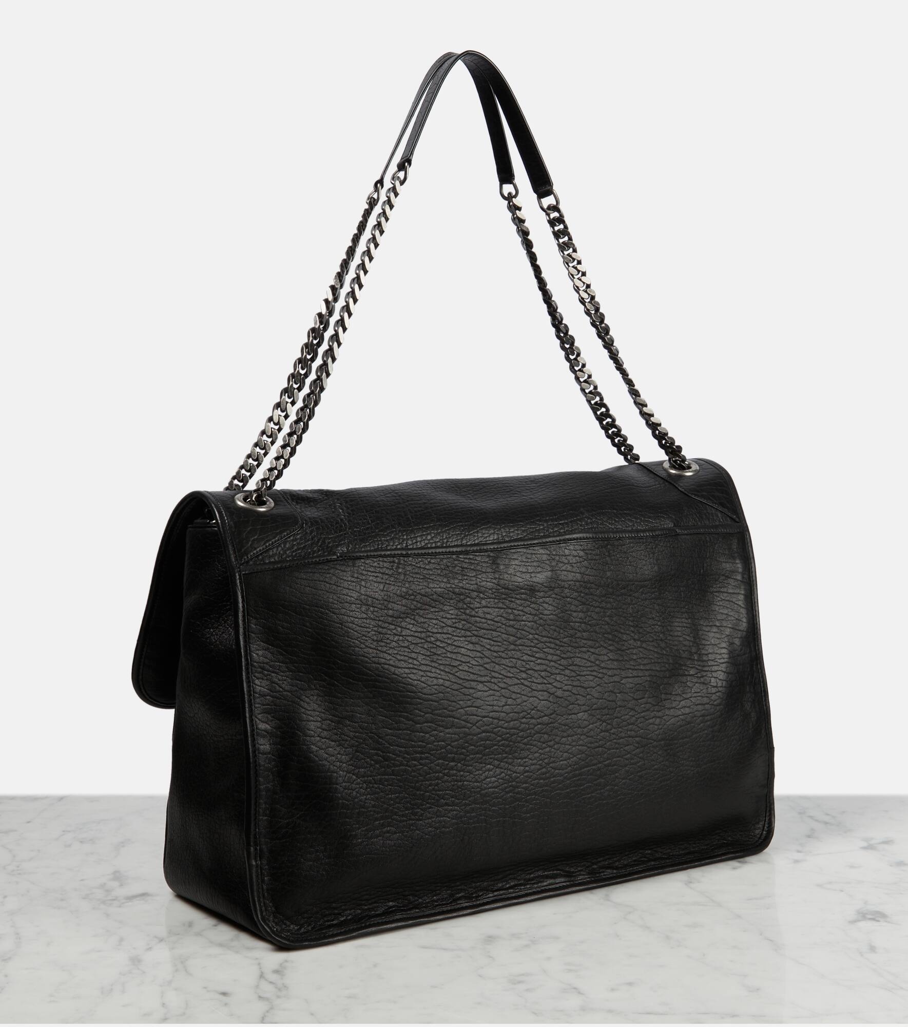SAINT LAURENT Niki Jumbo leather shoulder bag | REVERSIBLE