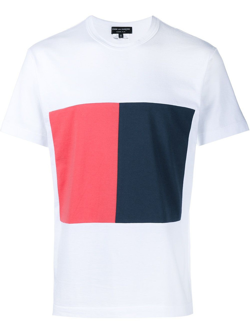 colour block T-shirt 1