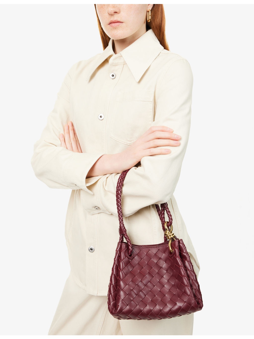 Parachute Mini Leather Shoulder Bag - 6