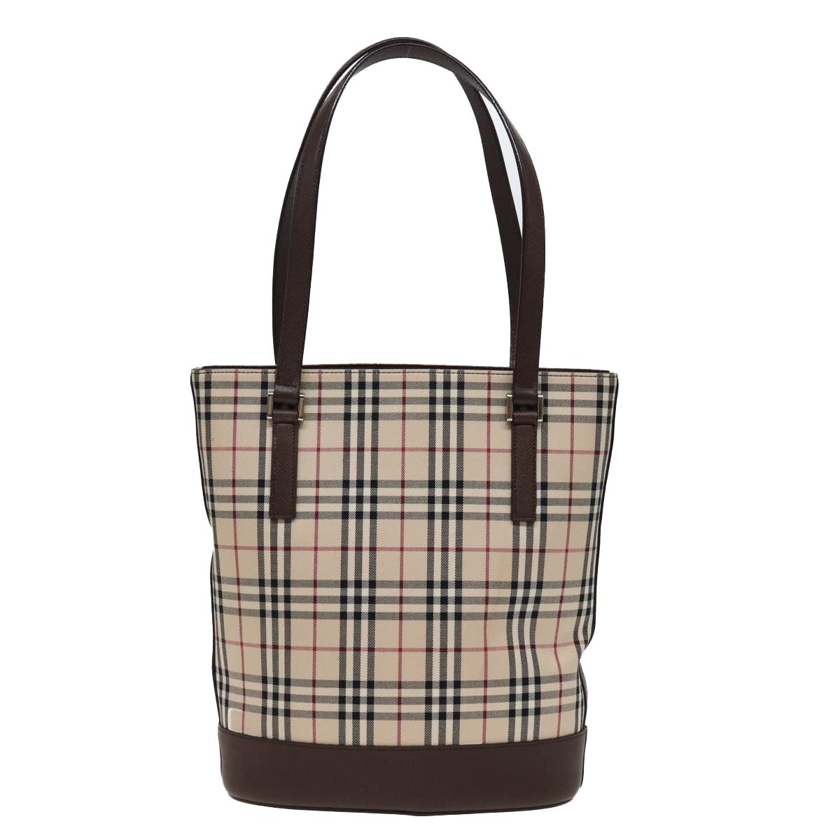 Burberry Nova Check Tote Bag Canvas Beige - 3
