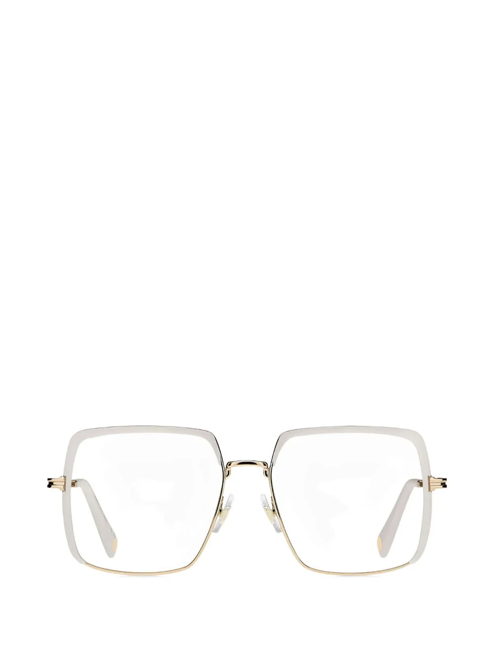 square-frame glasses - 1