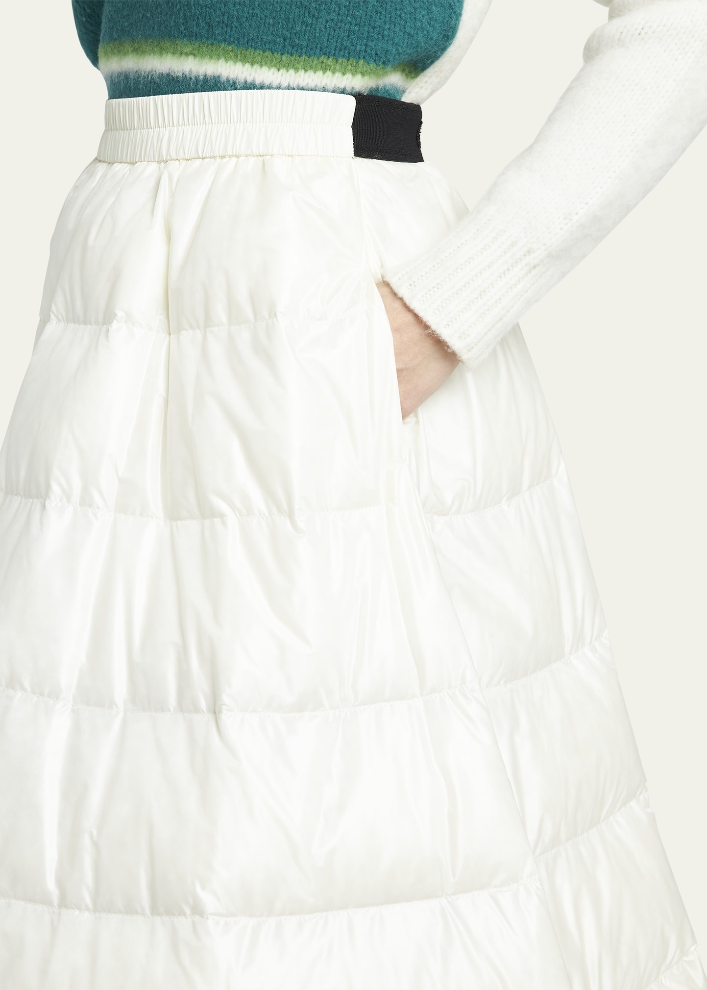 Puffer Midi Skirt - 5