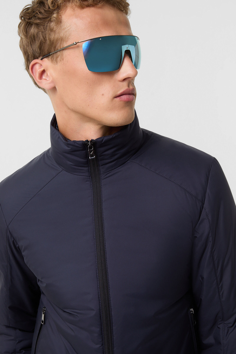 Conno lightweight down jacket in Navy blue 5