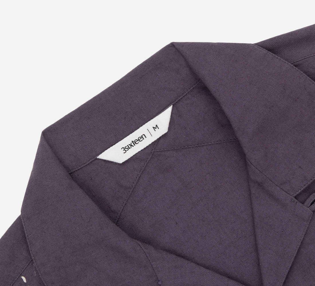 Vacation Shirt - Plum Hand Stitch - 3