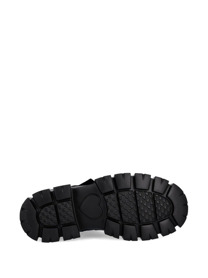 logo-tape ankle boots 5