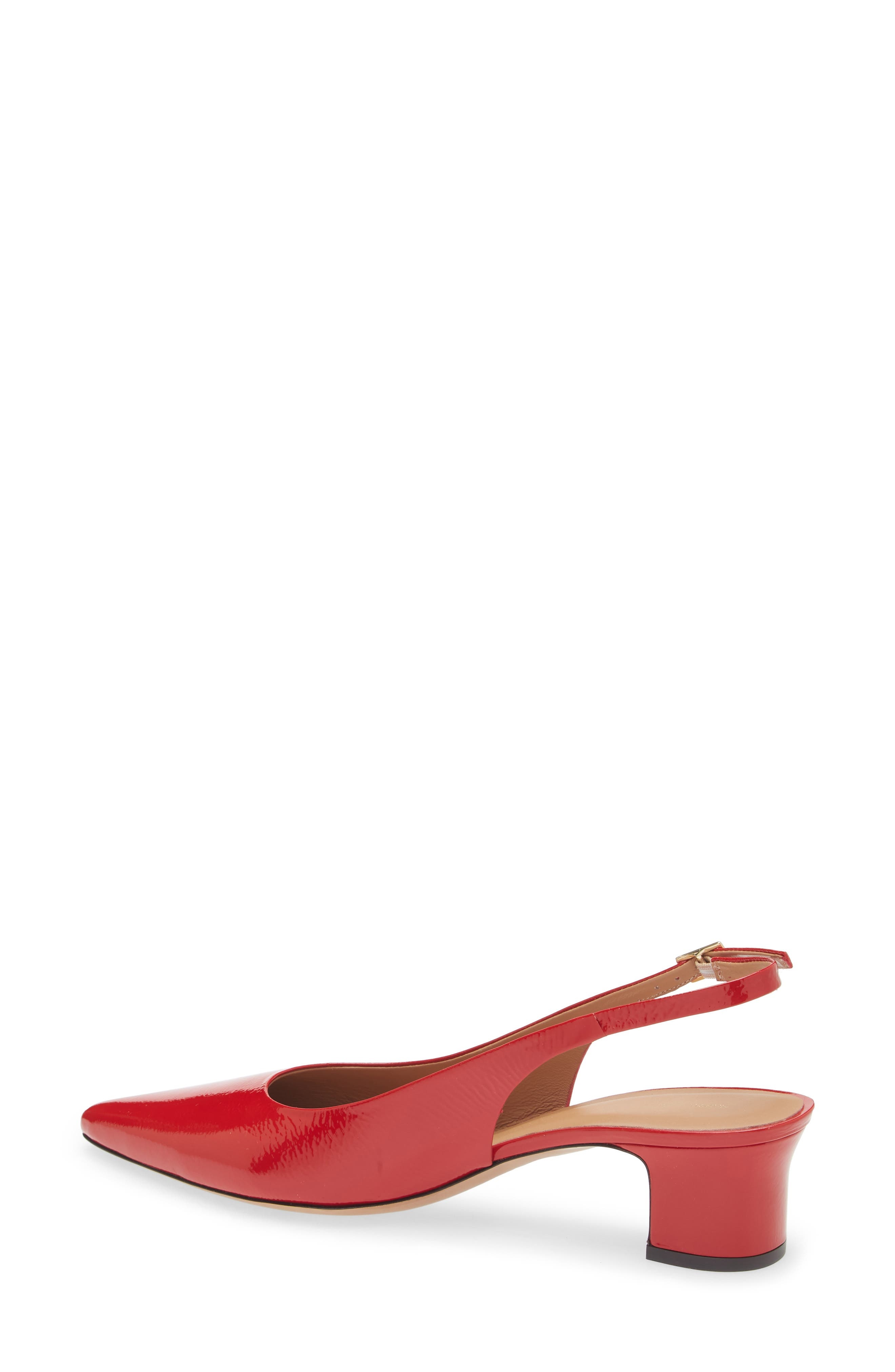 Mansur Gavriel Pointed Toe Slingback Pump in Poppy at Nordstrom - 2