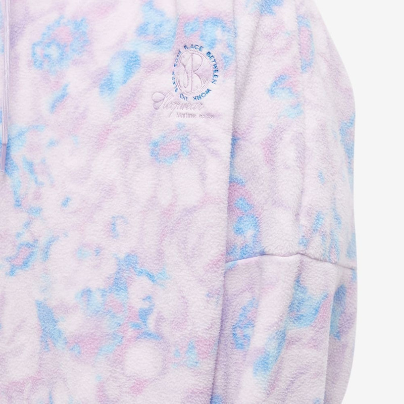 Martine Rose Martine Rose Floral Quarter Zip Fleece outlook