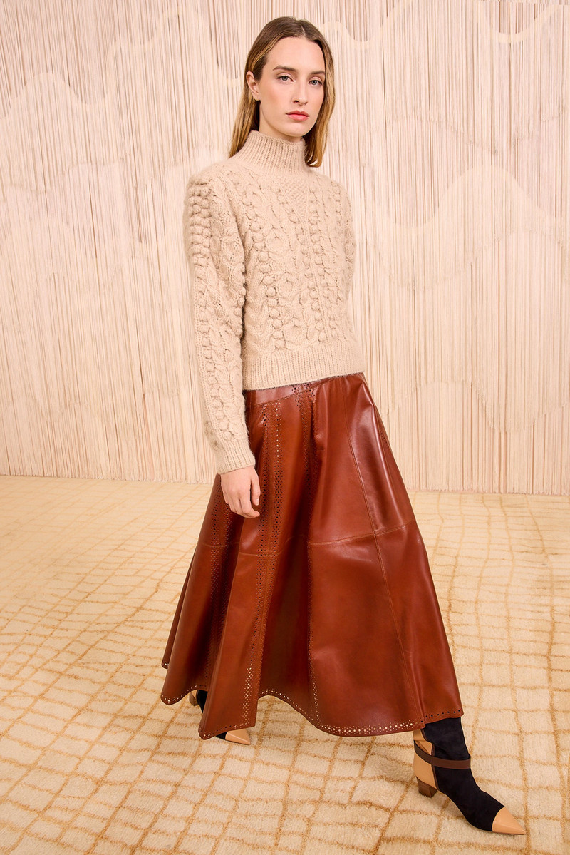 Albia Alpaca Knit Pullover 1