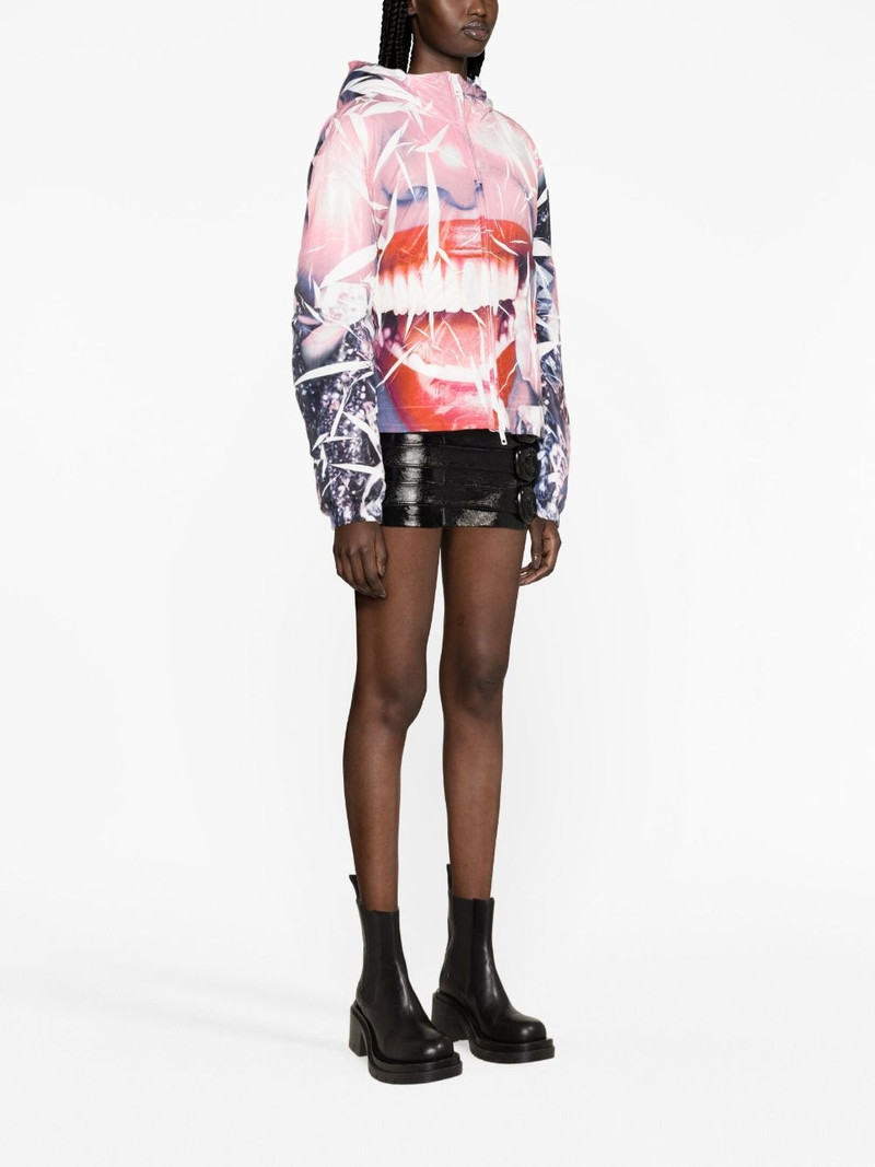 smiley face-print jacket 4