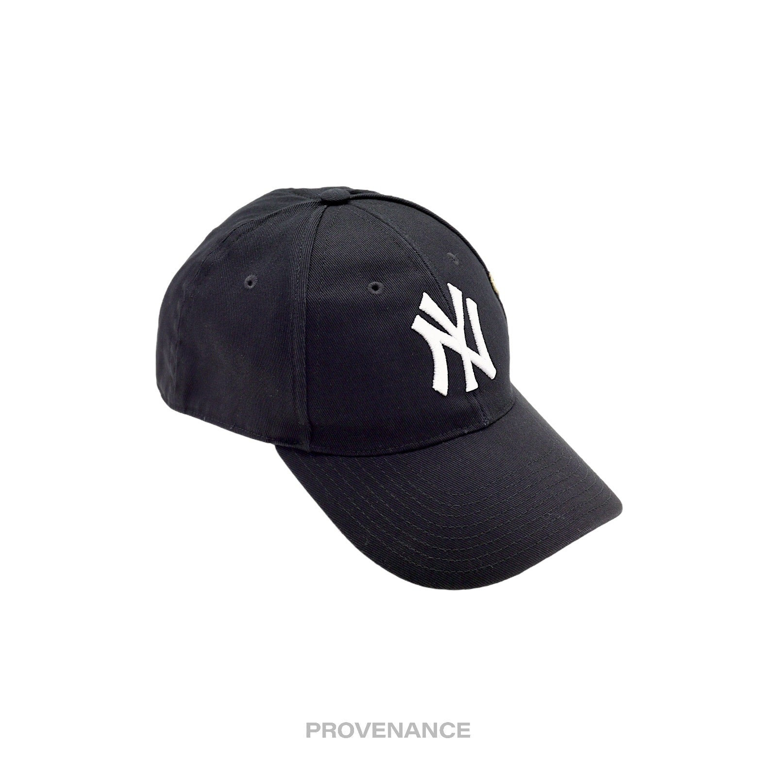 Gucci x NY Yankees Embroidered Hat Cap - Black with Moth - 3