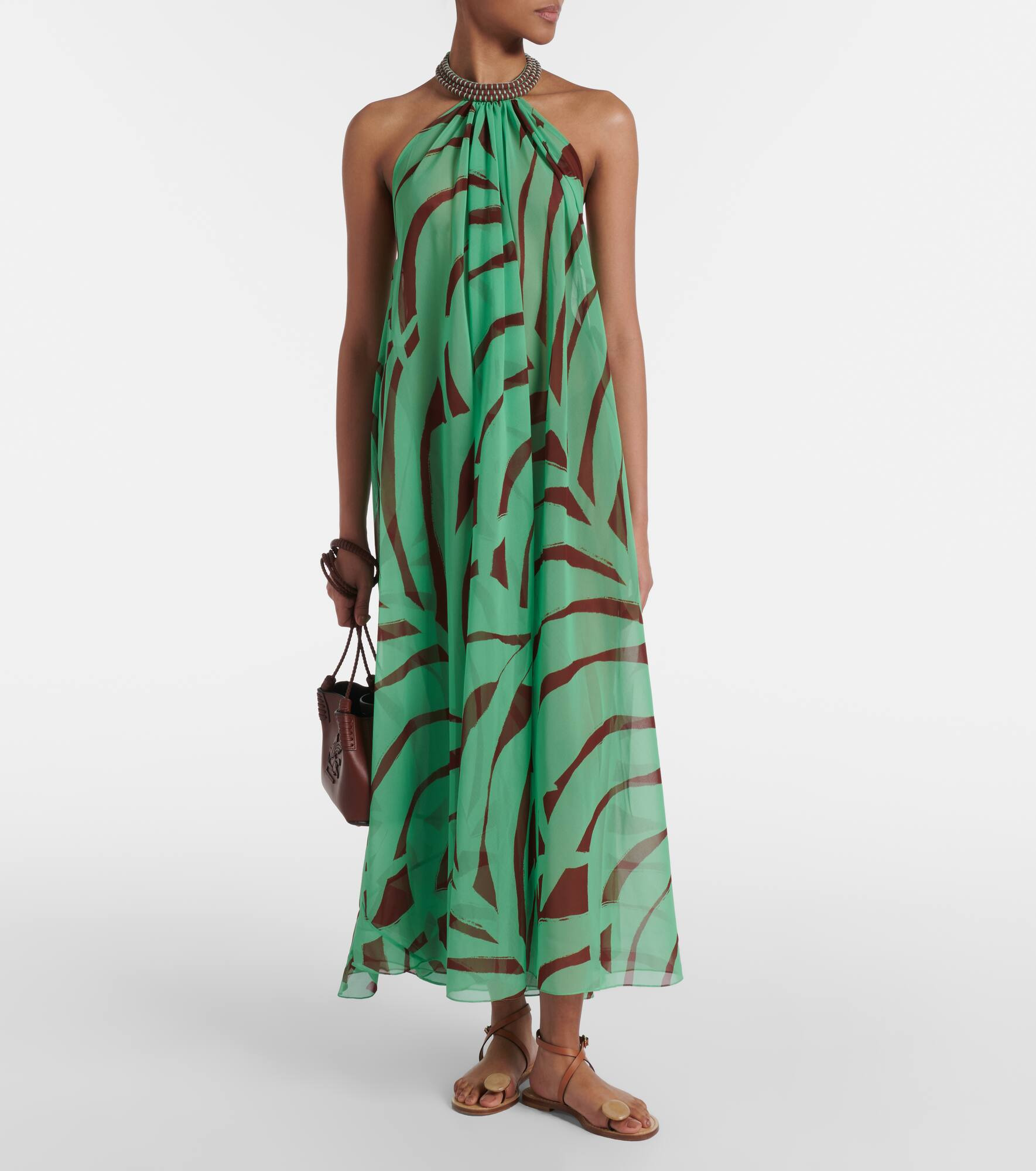 Tactile Winds georgette maxi dress - 2