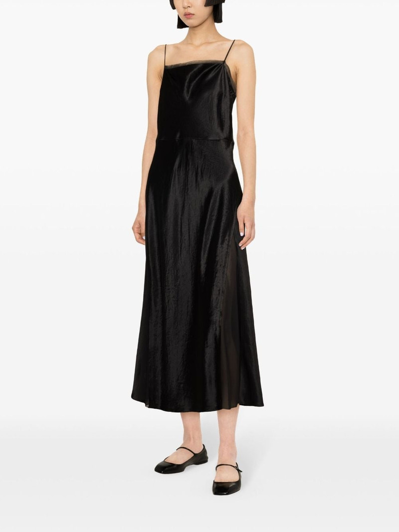 sheer-panelled silk slip dress 3