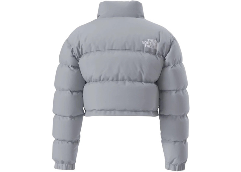 The North Face The North Face Women's Nuptse Short Jacket Blue Flax outlook