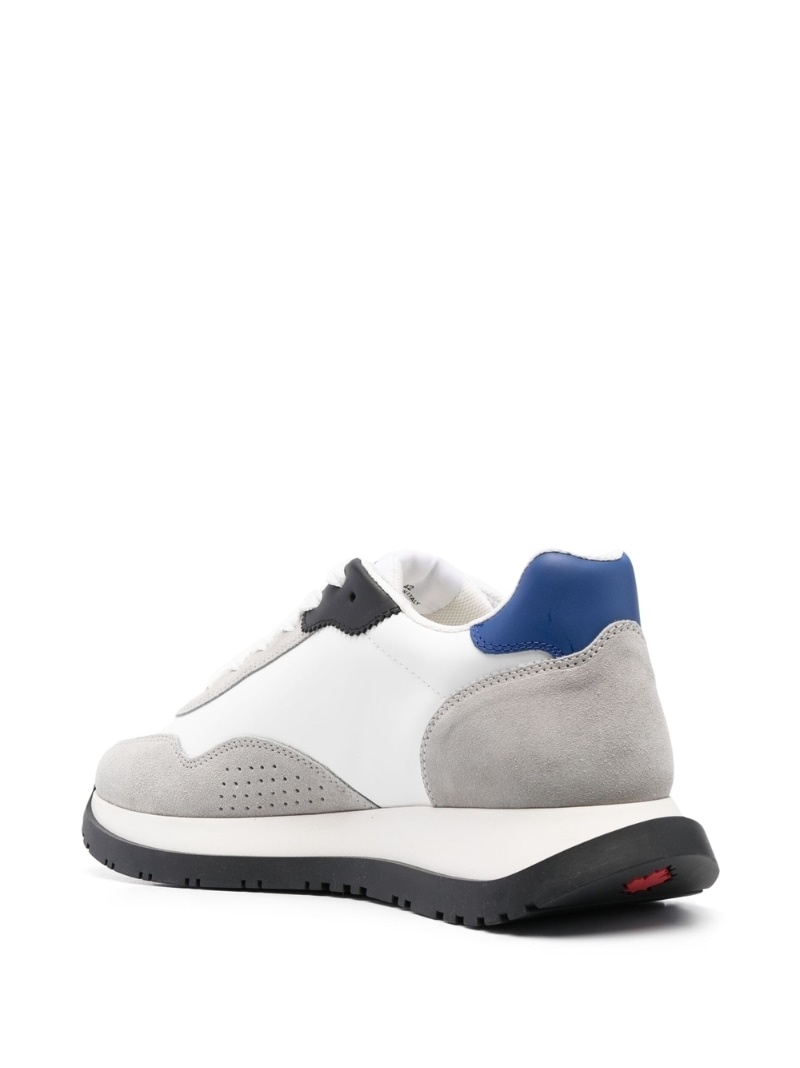 Running logo-print sneakers - 3