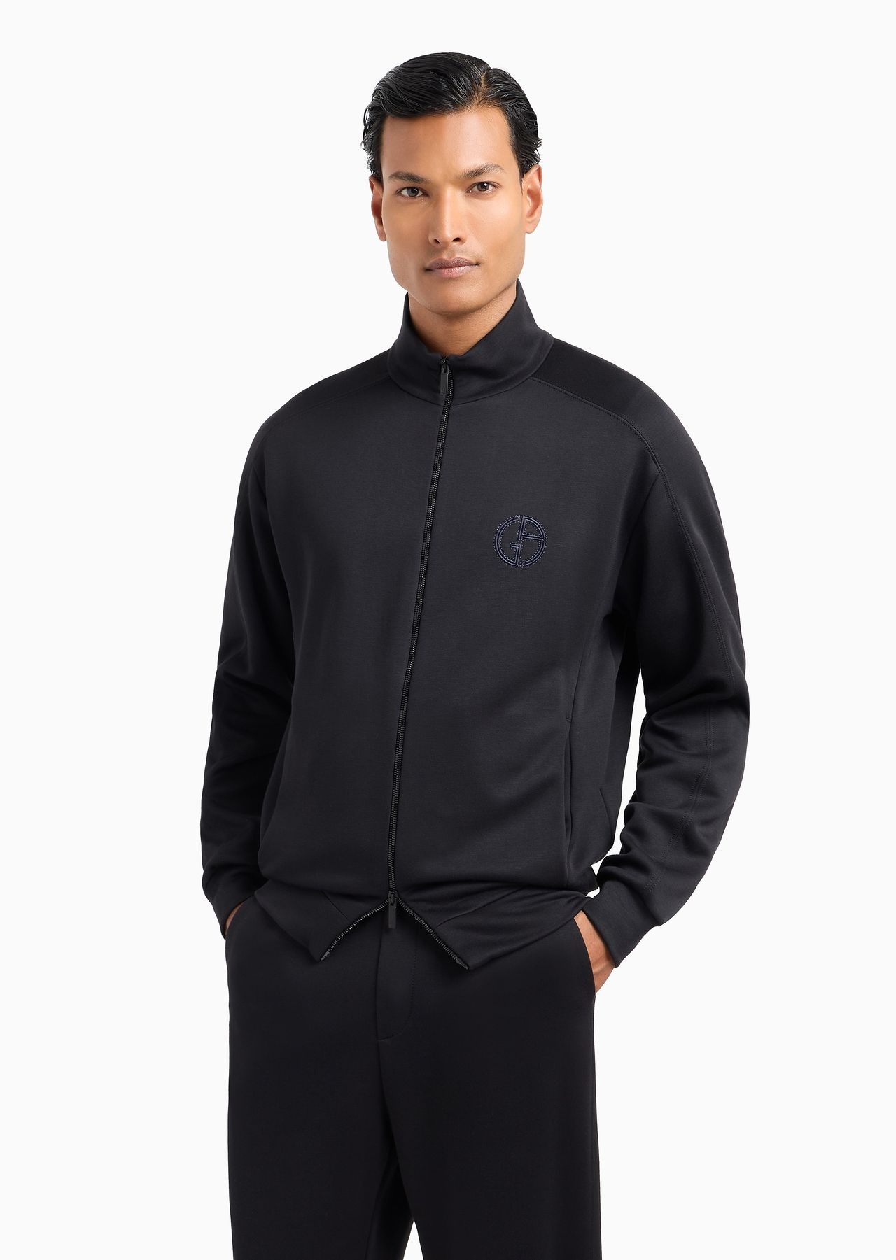 Micro-modal double-sided jersey blouson - 2