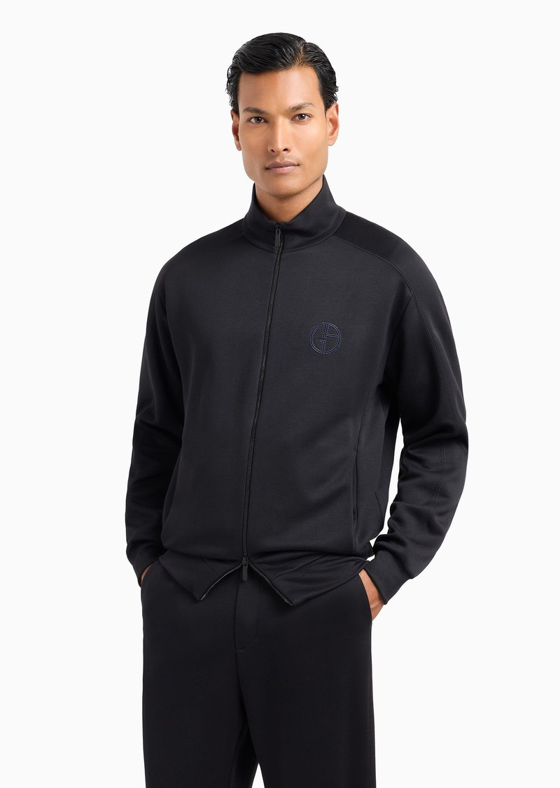 Micro-modal double-sided jersey blouson 2