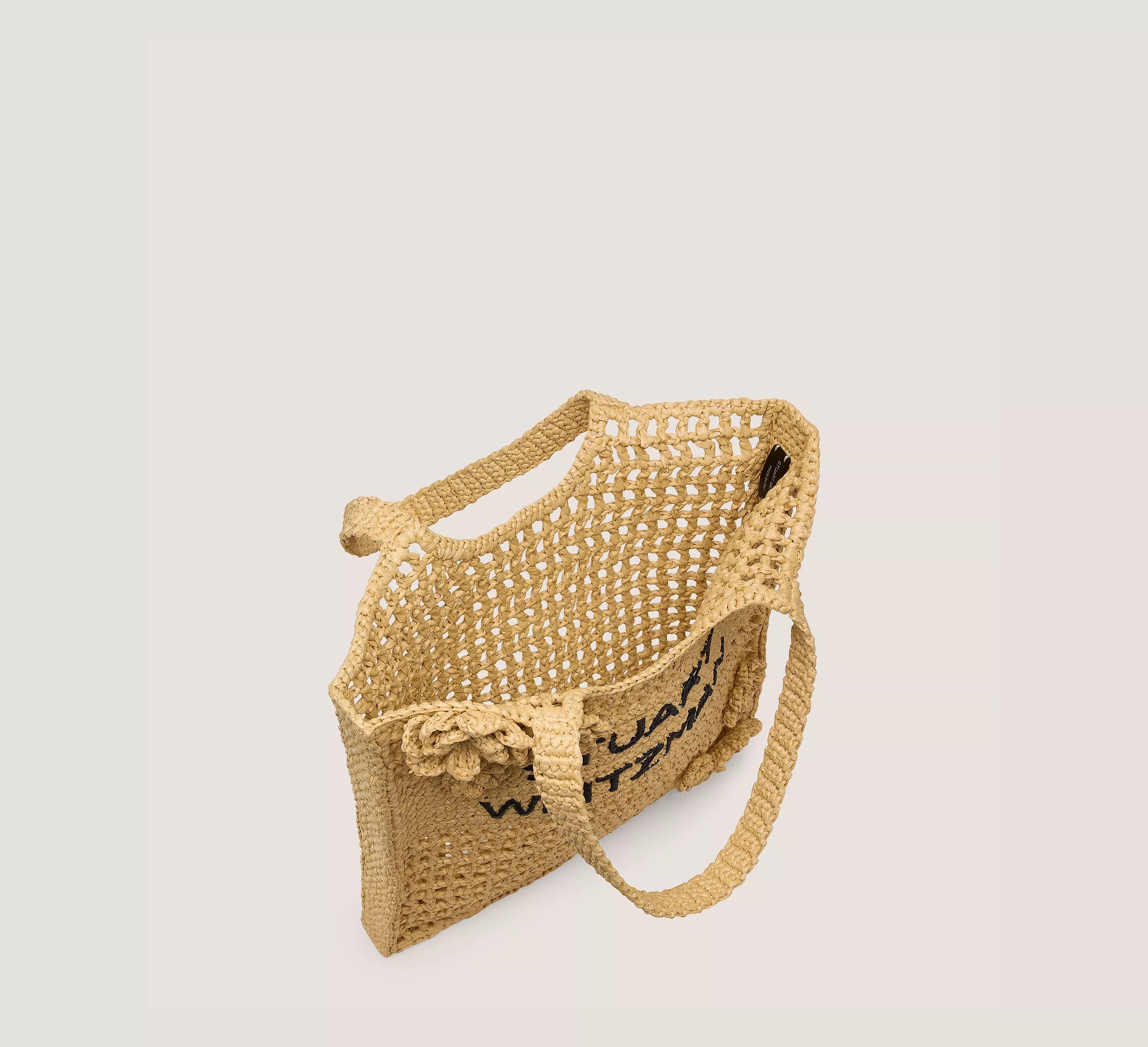 WOVEN MAGNOLIA TOTE - 3