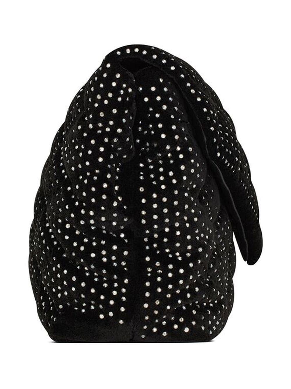 Sade polka-dot padded clutch bag - 3