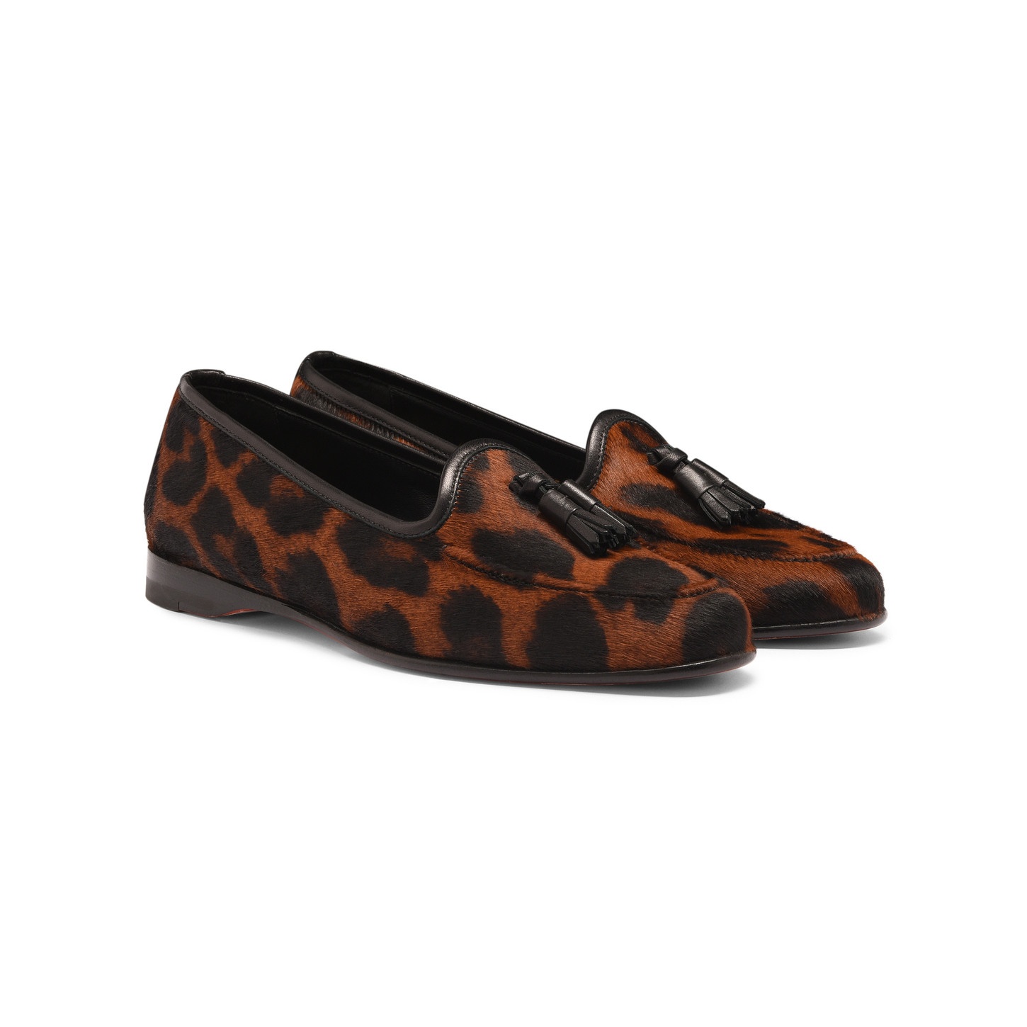 Women's animal-print cavallino Andrea tassel loafer - 2