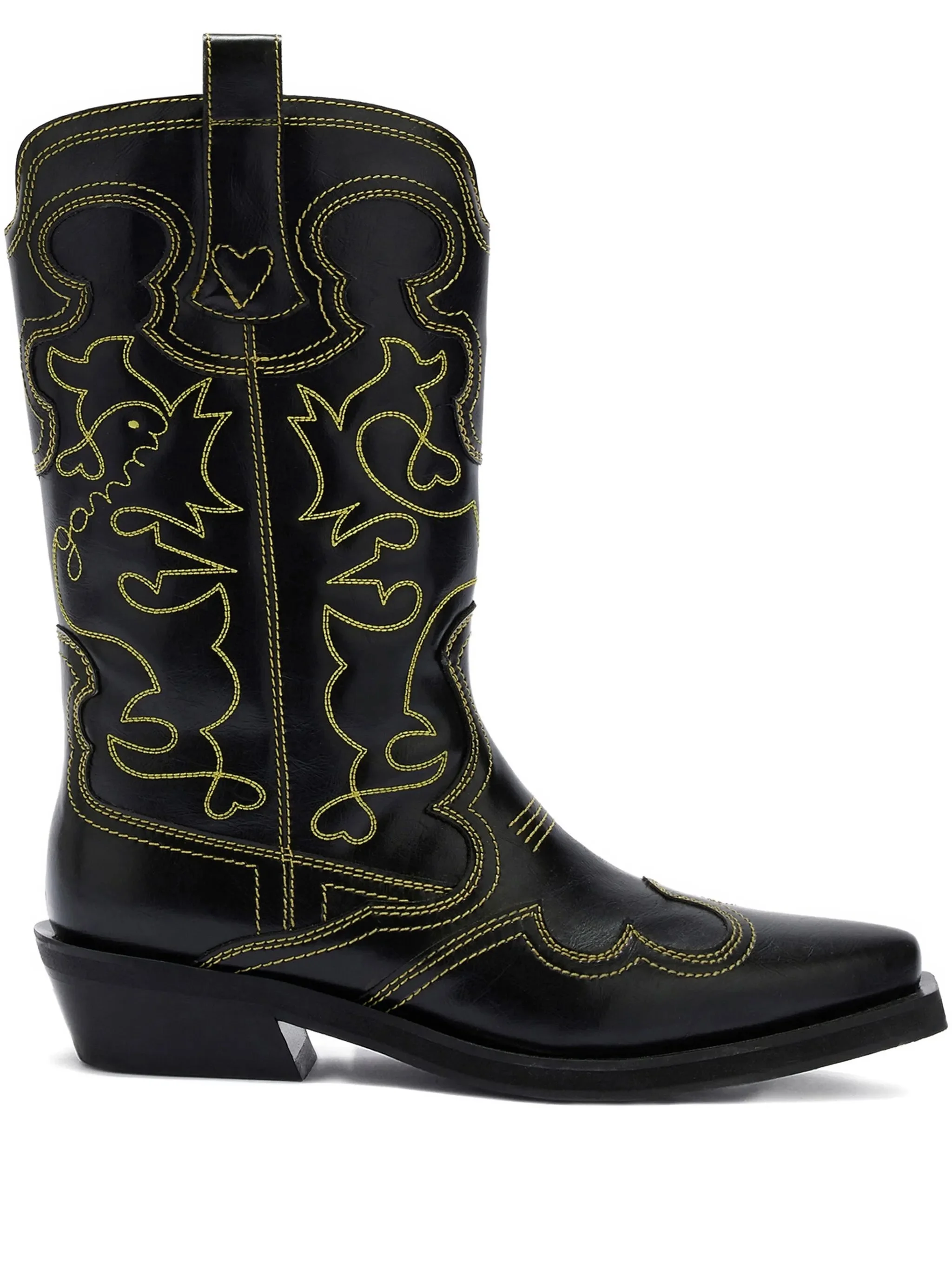 stitching pointed boots - 1