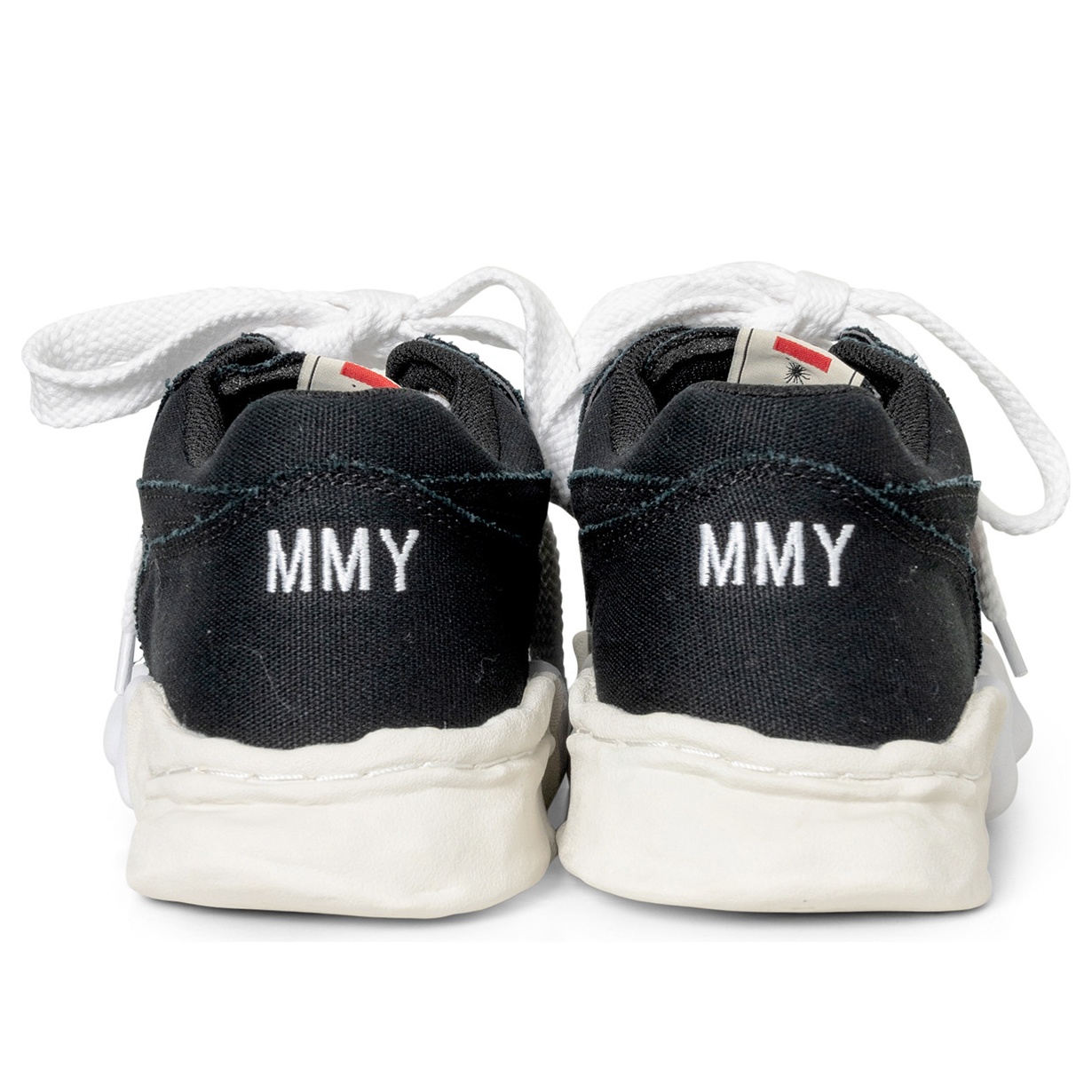 Maison MIHARA YASUHIRO Parker OG Sole Canvas Low 'Black' A08FW704-BLACK - 4