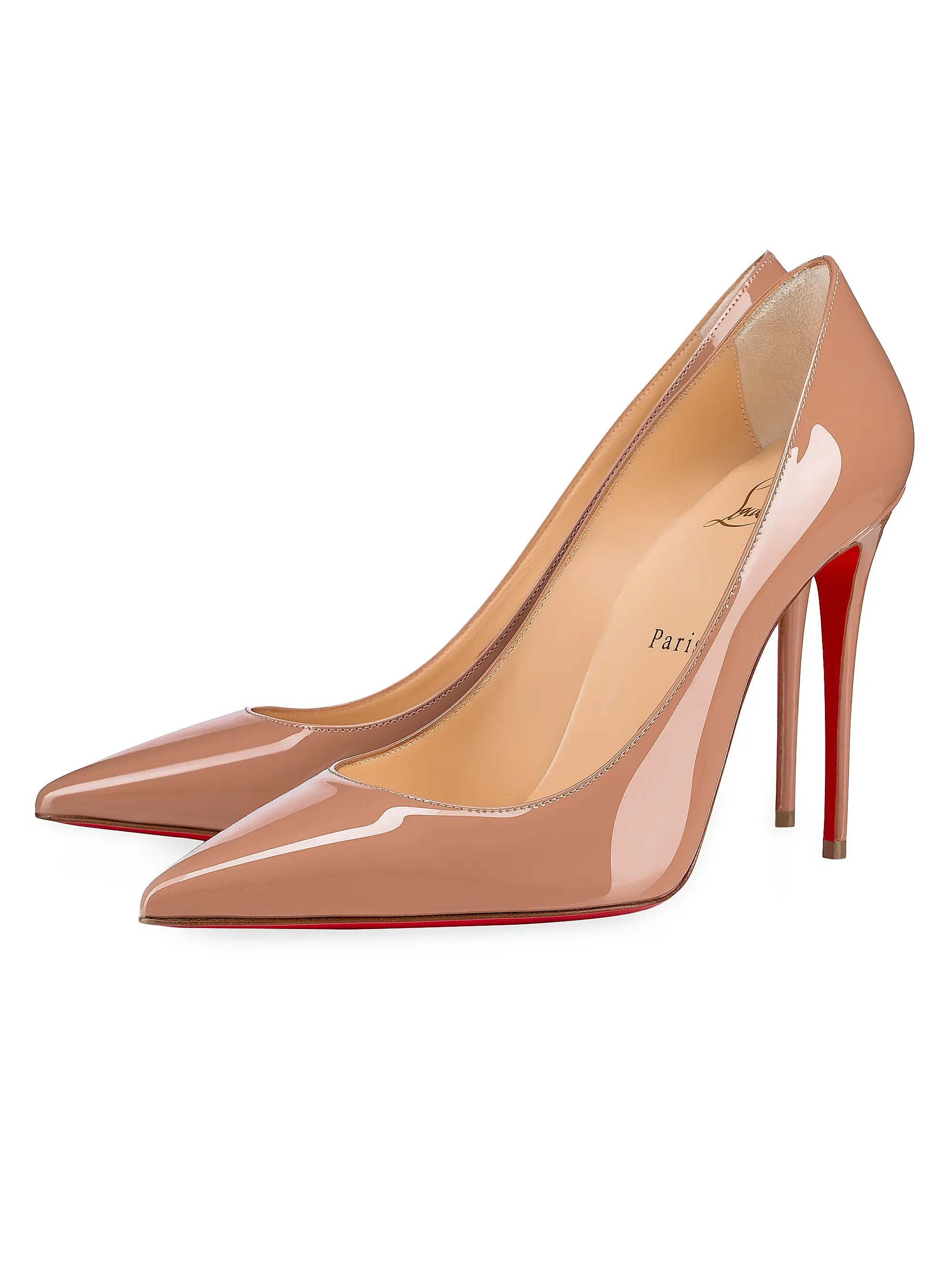 Kate 100 mm Pumps Patent Blush - 2