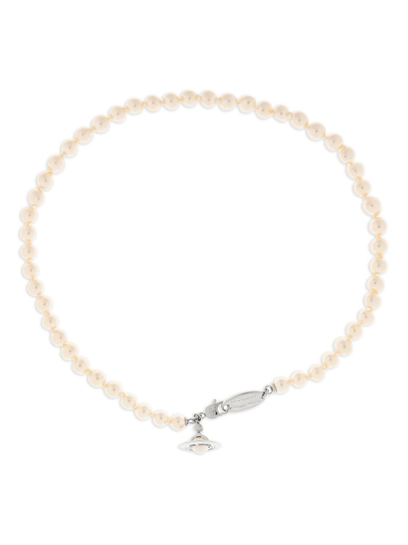 Orb-plaque necklace 1
