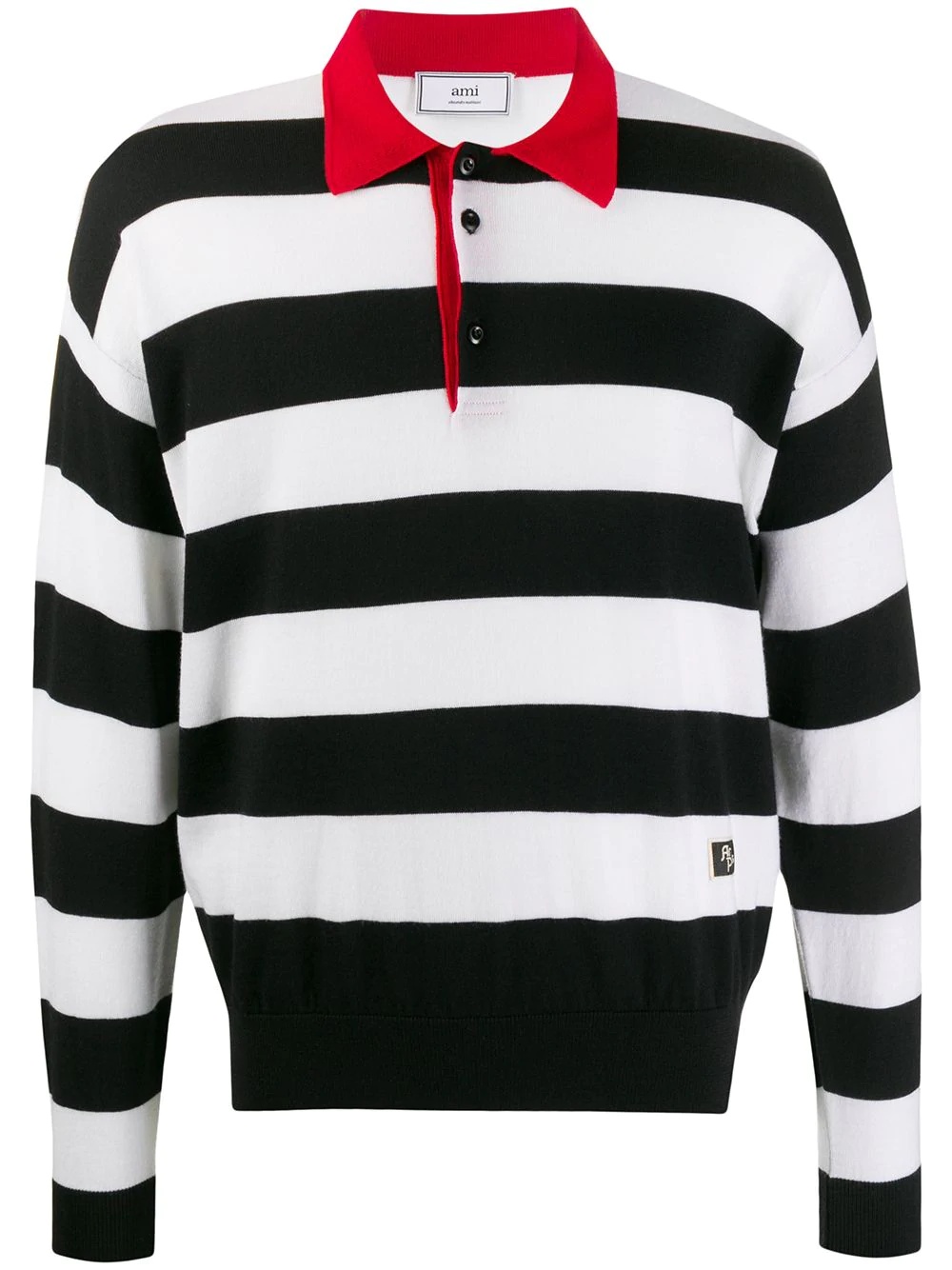 rugby striped polo shirt - 1