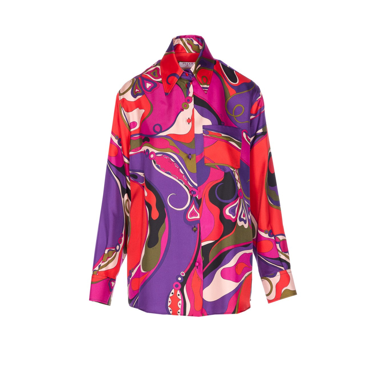 Emilio Pucci Women Orchidee Print Shirt - 1