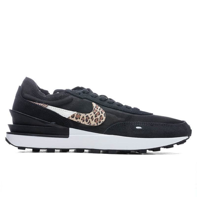 NIKE WOMEN'S WAFFLE ONE SE - BLACK/MULTI - 1
